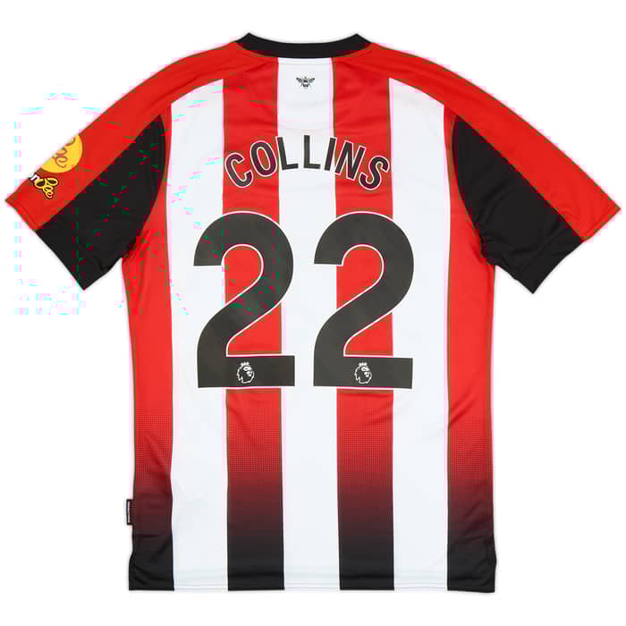 2023-25 Brentford Home Shirt Collins #22