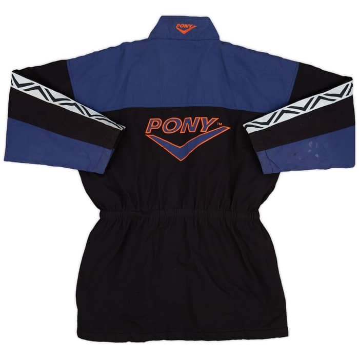 1995-96 Luton Pony Padded Bench Coat - 9/10 - (M)
