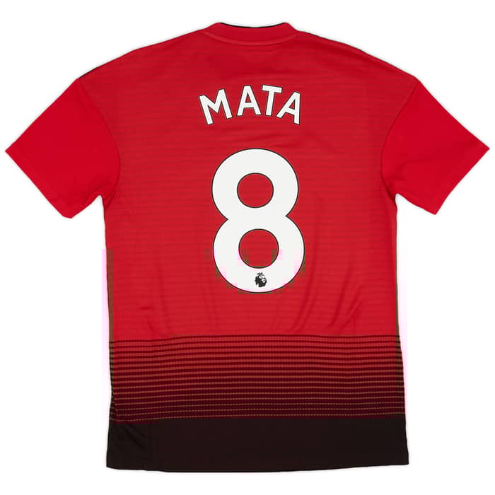 2018-19 Manchester United Home Shirt Mata #8 (S)
