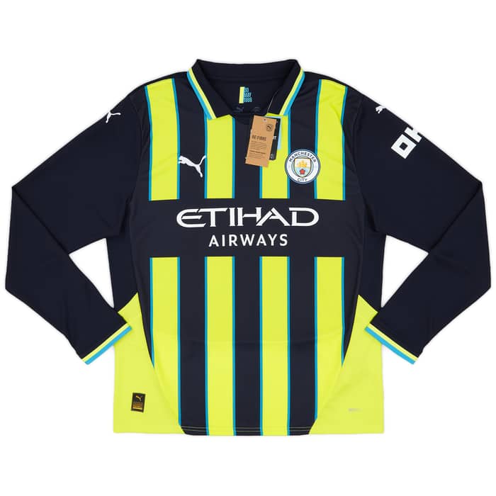 2024-25 Manchester City Away L/S Shirt Foden #47