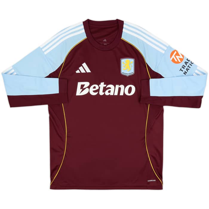 2025-26 Aston Villa Home L/S Shirt Watkins #11