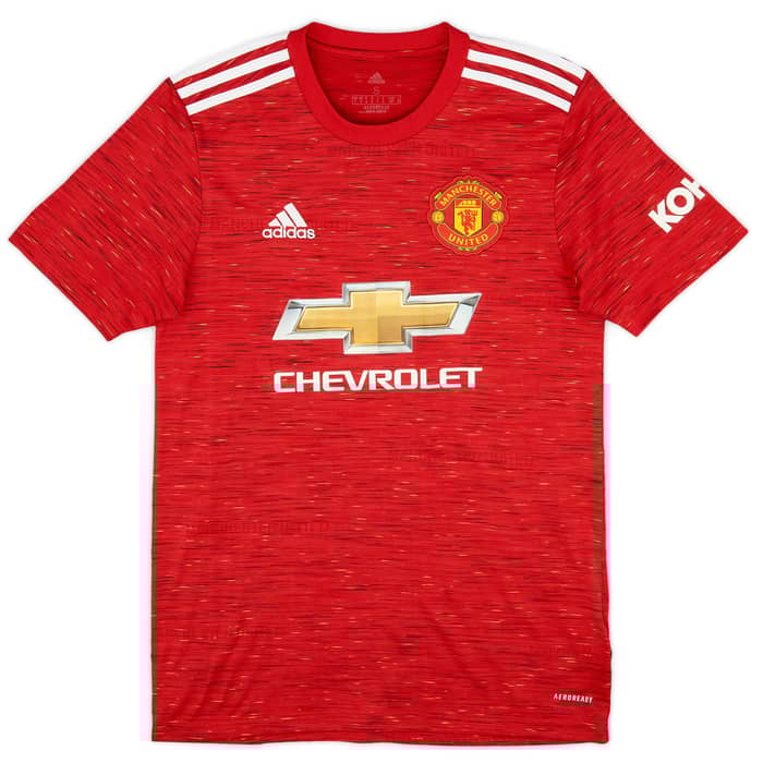 2020-21 Manchester United Home Shirt Pogba #6 - 6/10 - (S)