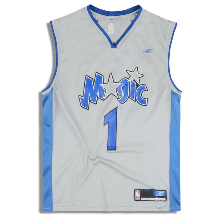 2002-03 Orlando Magic McGrady #1 Reebok Jersey (Alternate) M