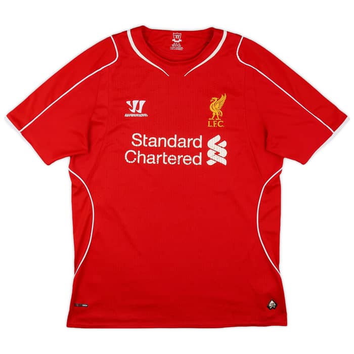 2014-15 Liverpool Home Shirt Gerrard #8 - 5/10 - (L)