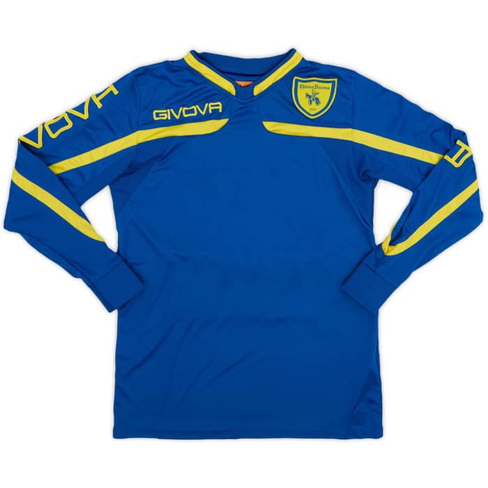 2018-19 Chievo Verona Givova Training L/S Shirt - 8/10 - (S)