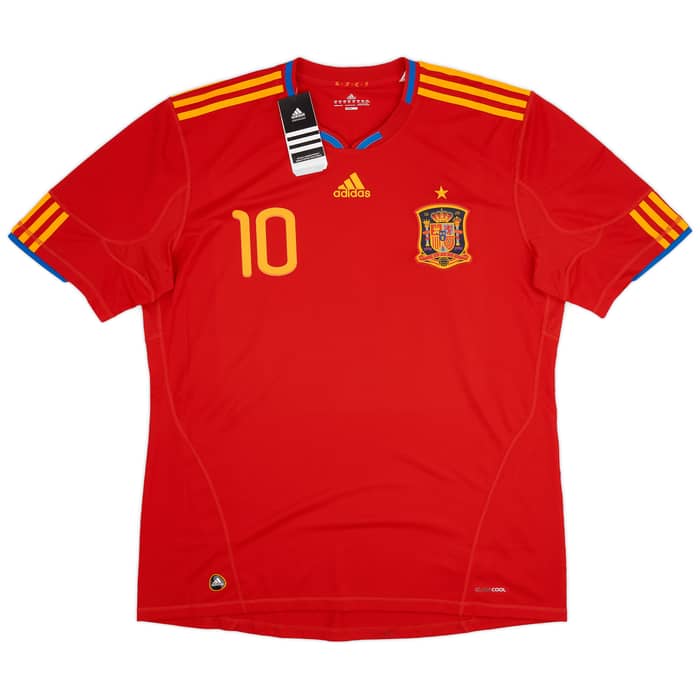 2009-10 Spain Home Shirt Fabregas #10 (XXL)