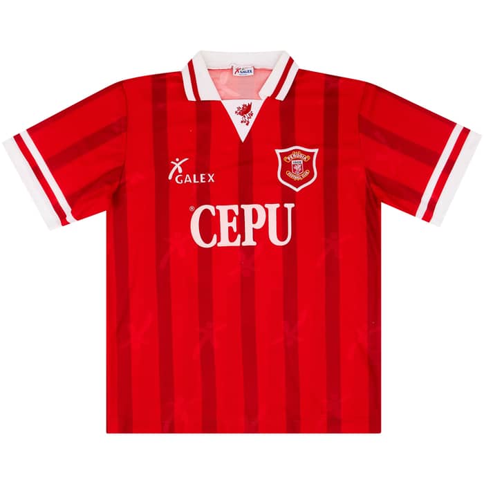 1996-97 Perugia Player Issue Home Shirt Briaschi #16