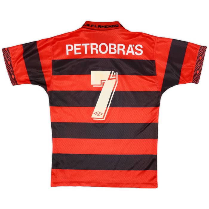 1993-94 Flamengo Home Shirt #7 - 7/10 - (M)