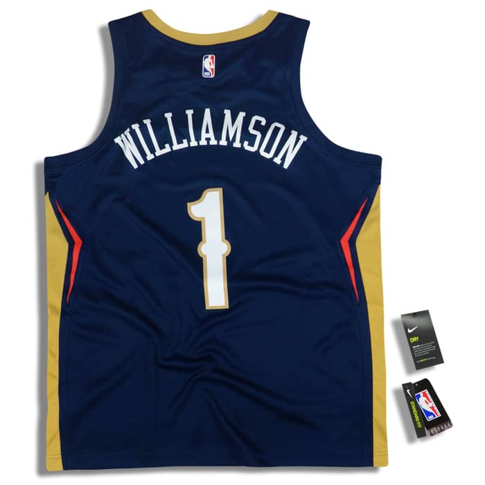 2019-23 New Orleans Pelicans Williamson #1 Nike Swingman Jersey (Away) L - W/Tags