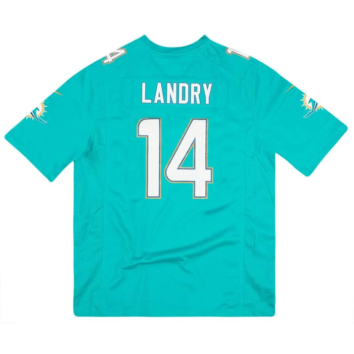 2014-17 Miami Dolphins Landry #14 Nike Game Jersey (Home) Y