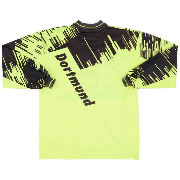 1993-94 Borussia Dortmund Home L/S Shirt - 5/10 - (L)