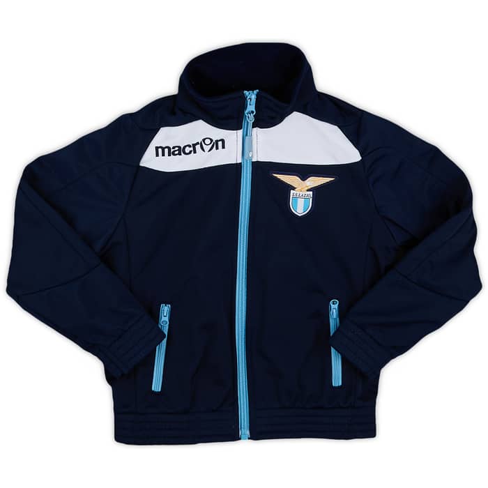 2014-15 Lazio Macron Track Jacket - 7/10 - (XXS.Boys)