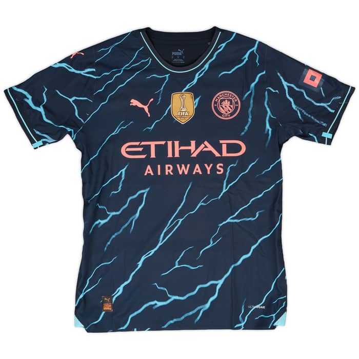 2023-24 Manchester City Match Issue FA Cup Third Shirt Kovacic #8