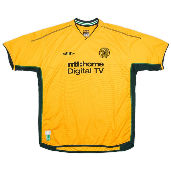 2002-03 Celtic Away Shirt Petrov #19 - 8/10 - (XXL)