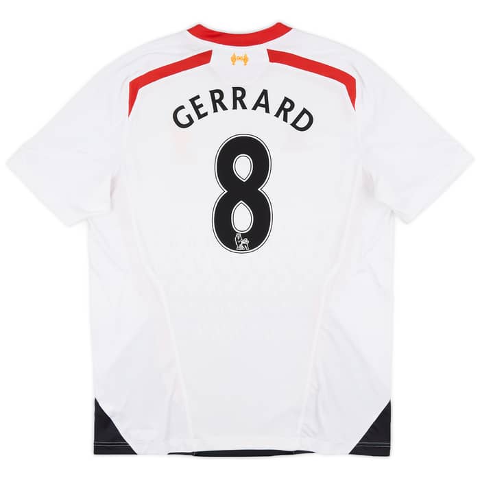 2013-14 Liverpool Away Shirt Gerrard #8 - 7/10 - (XXL)