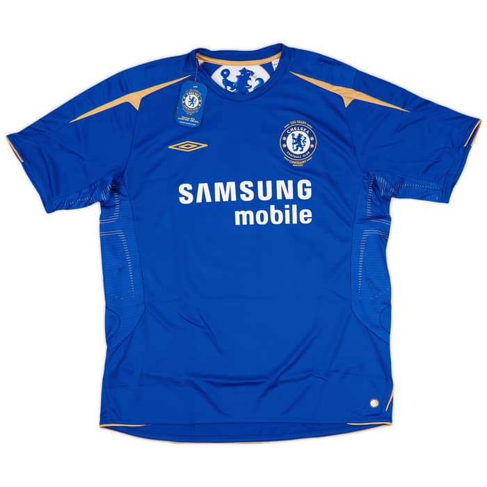 2005-06 Chelsea Centenary Home Shirt Drogba #15 (XL)