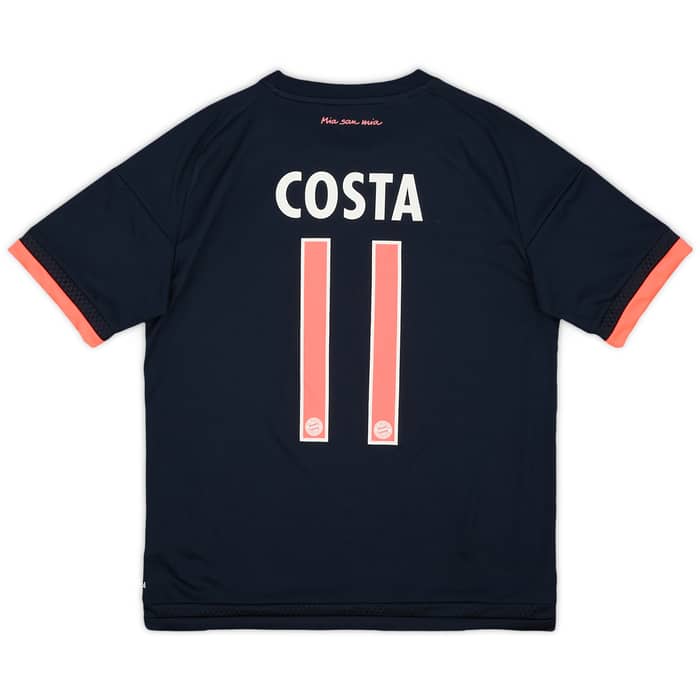 2015-16 Bayern Munich Third Shirt Costa #11 - 9/10 - (L.Boys)