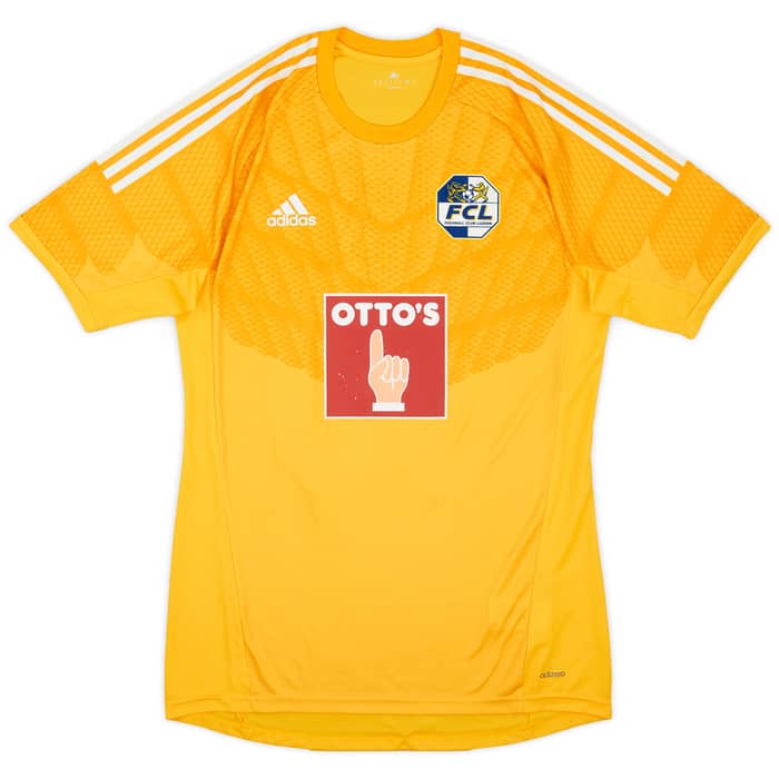 2015-16 FC Luzern Player Issue GK Shirt Omlin #30 - 8/10 - (L)