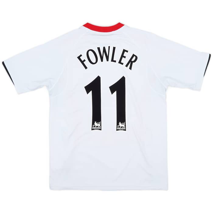 2005-06 Liverpool Away Shirt Fowler #11 - 6/10 - (M)