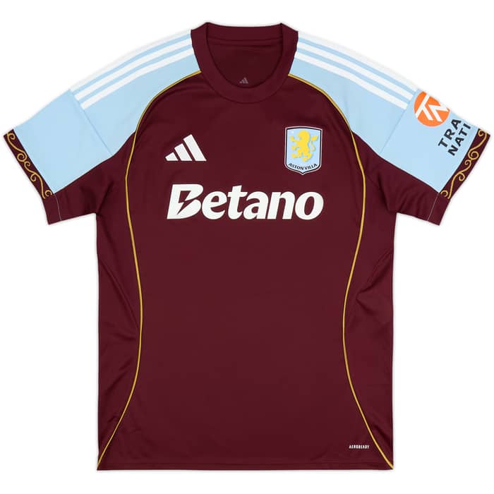 2025-26 Aston Villa Home Shirt Tielemans #8