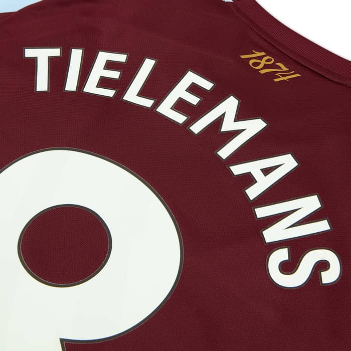 2025-26 Aston Villa Home Shirt Tielemans #8