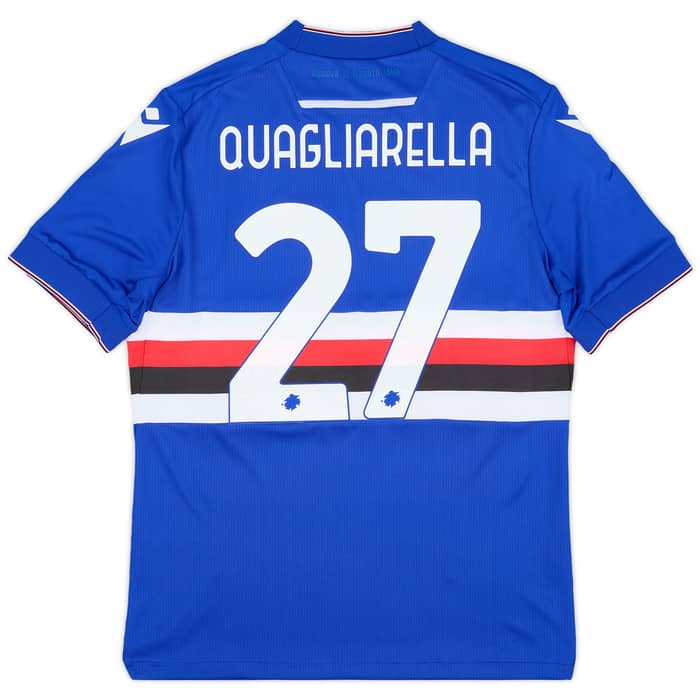 2022-23 Sampdoria Home Shirt Quagliarella #27 (L)