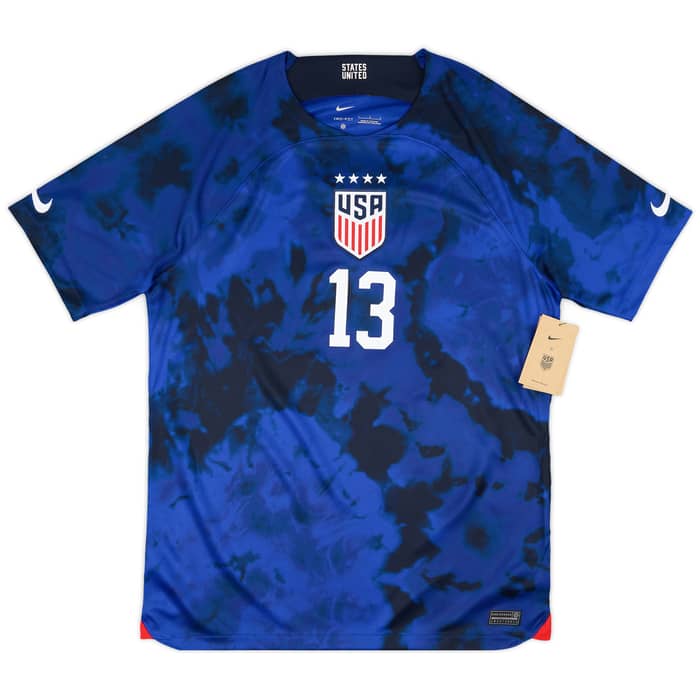 2022-23 USA Women's Away Shirt Morgan #13 (Unisex Fit)