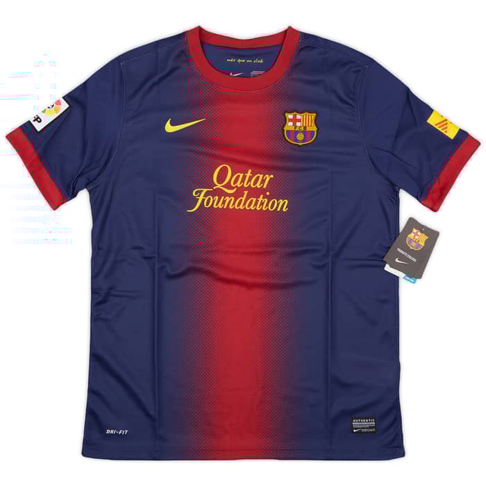 2012-13 Barcelona Home Shirt (XL.Boys)