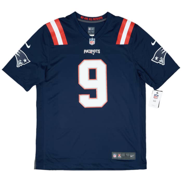 2021-23 New England Patriots Judon #9 Nike Game Home Jersey (L)