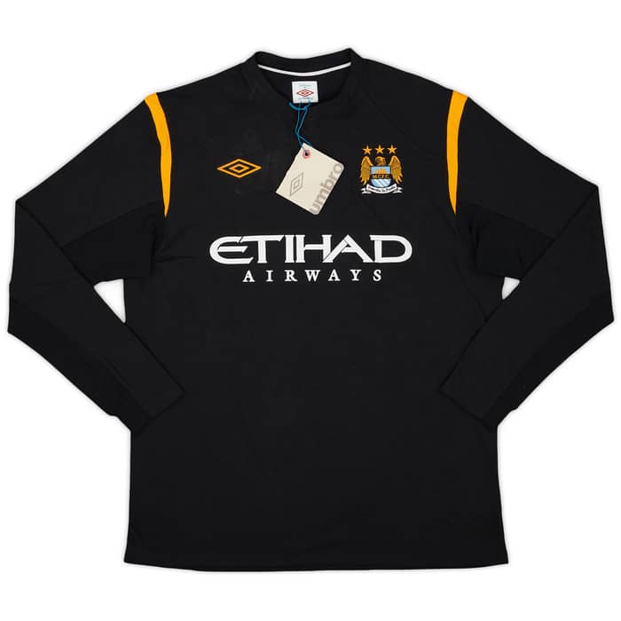 2009-10 Manchester City Away L/S Shirt Wright-Phillips #8 (L)