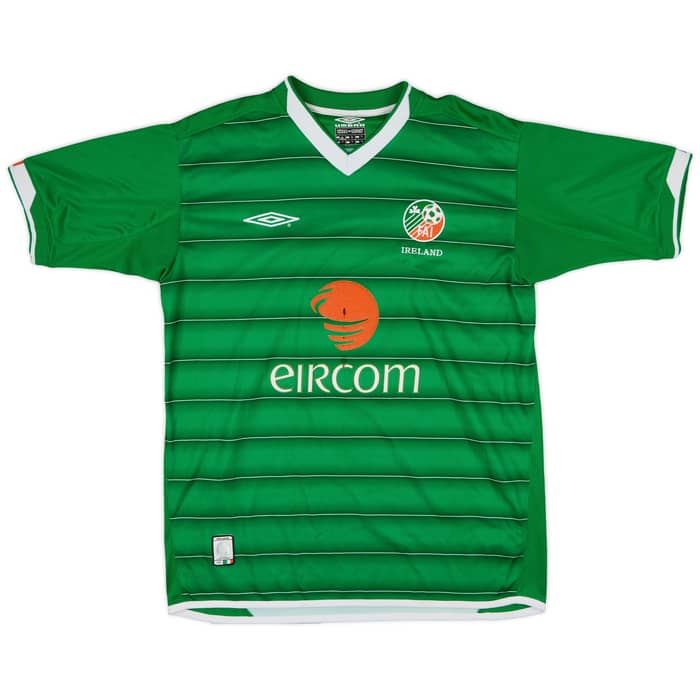 2003-04 Ireland Home Shirt Duff #9 - 5/10 - (M)