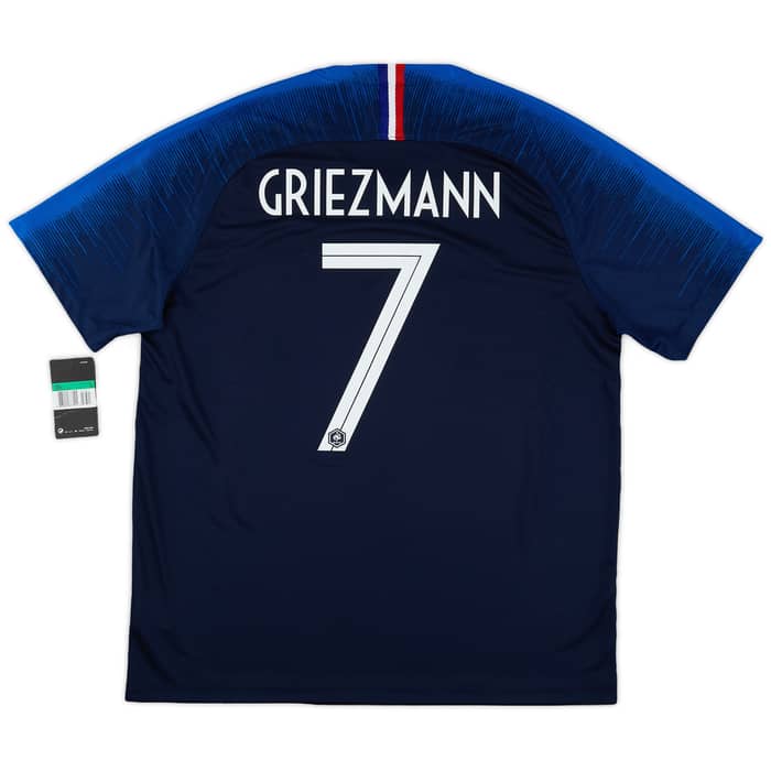 2018 France Home Shirt Griezmann #7 (XL)