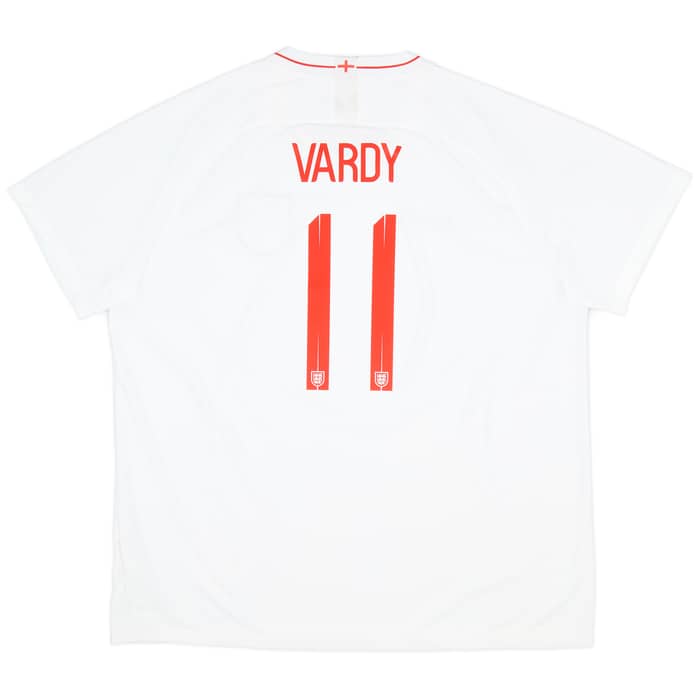 2018-19 England Home Shirt Vardy #11 - 8/10 - (3XL)