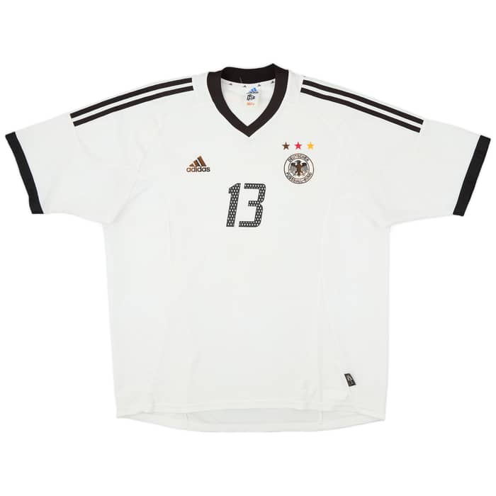 2002-04 Germany Home Shirt Ballack #13 - 5/10 - (XL)