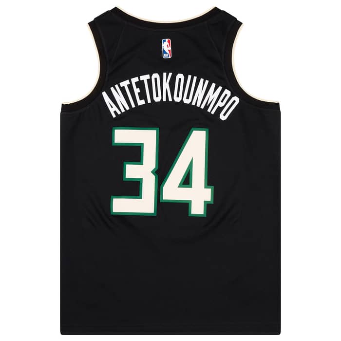 2020-22 Milwaukee Bucks Antetokounmpo #34 Nike Swingman Jersey (Alternate) M - *As New*