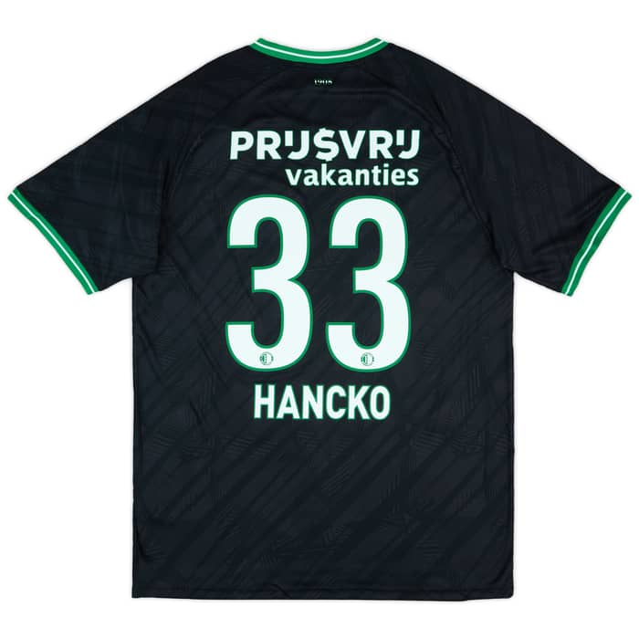 2024-25 Feyenoord Away Shirt Hancko #33