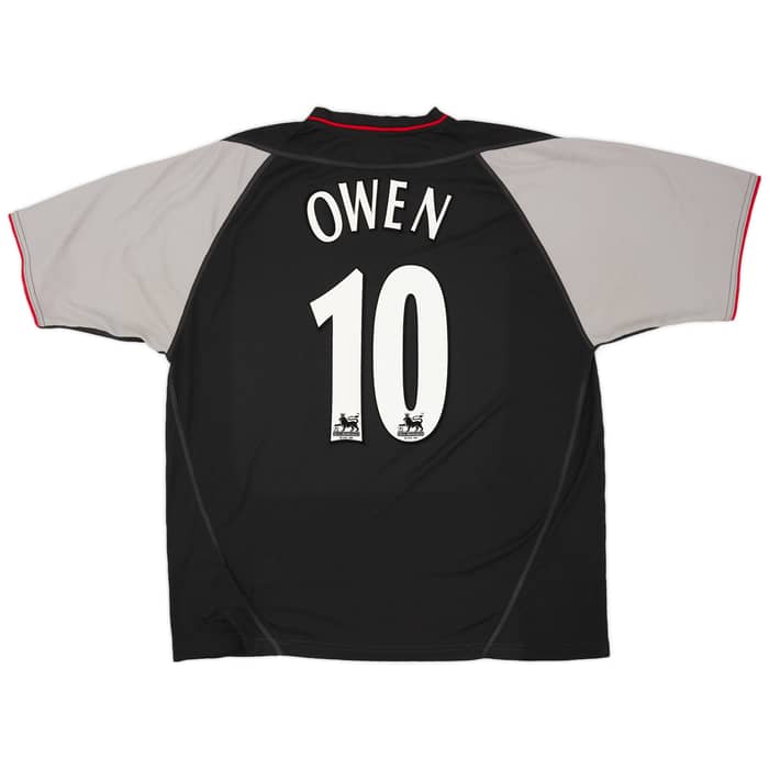 2002-04 Liverpool Away Shirt Owen #10 - 9/10 - (XL)