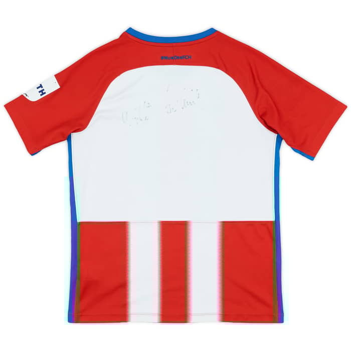 2019-20 Heidenheim Signed Home Shirt - 7/10 - (XL.Boys)
