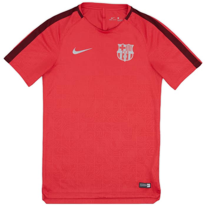 2018-19 Barcelona Nike Training Shirt - 9/10 - (S)