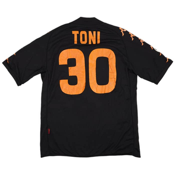 2009-10 Roma Third Shirt Toni #30 - 6/10 - (XL)