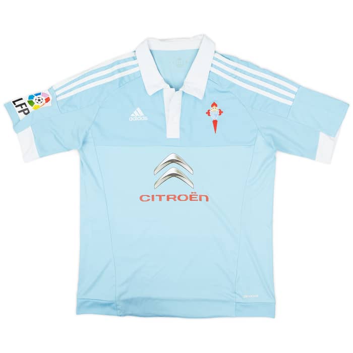 2015-16 Celta Vigo Home Shirt Guidetti #11 - 7/10 - (M)
