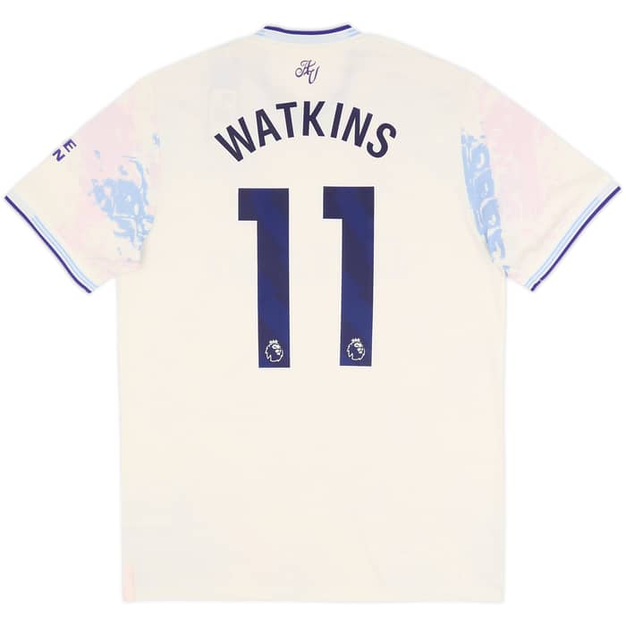 2025-26 Aston Villa Authentic Third Shirt Watkins #11