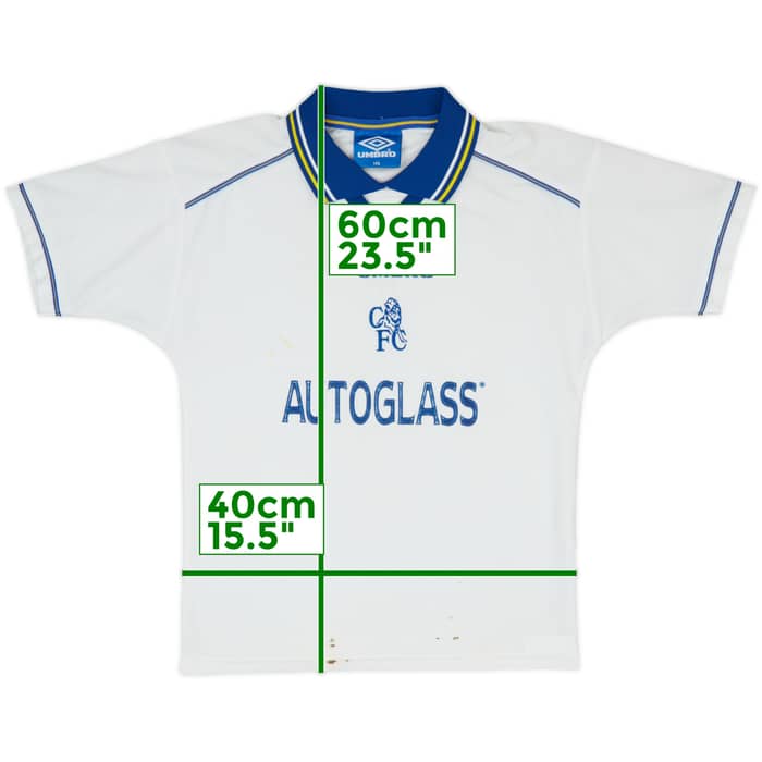 1998-00 Chelsea Away Shirt - 4/10 - (M.Boys)