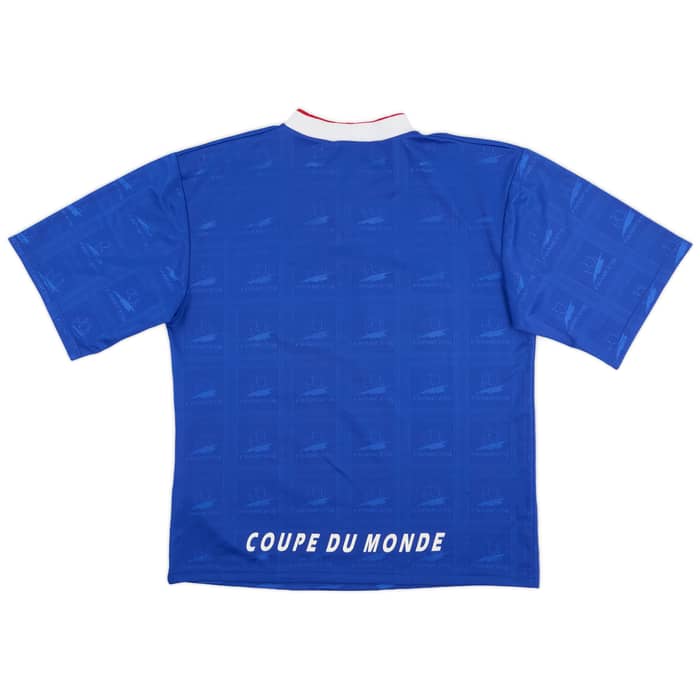 1998 France 'Coupe de Monde' Training Shirt - 9/10 - (XL)