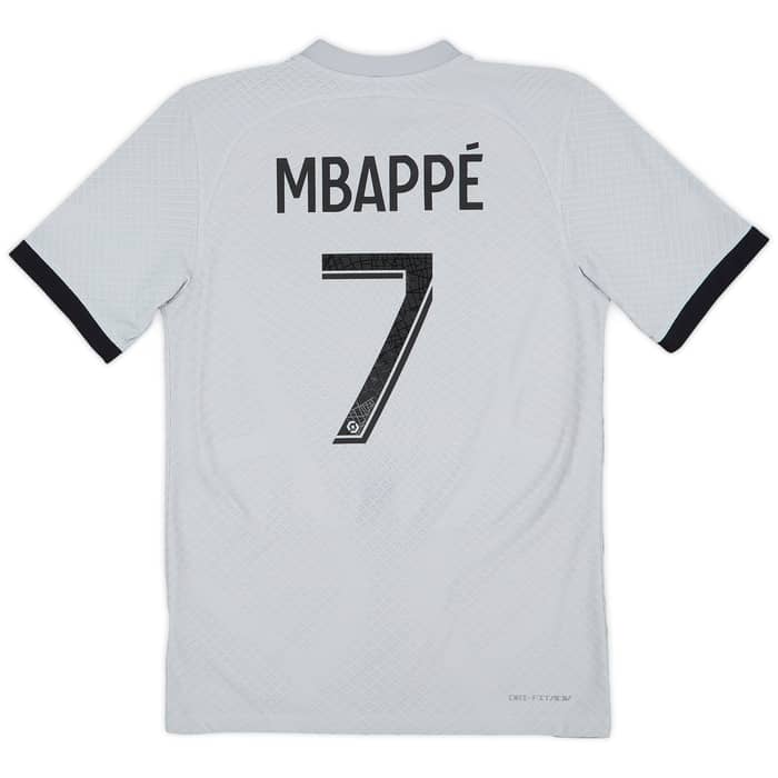2022-23 Paris Saint-Germain Authentic Away Shirt Mbappe #7 - 10/10 - (S)