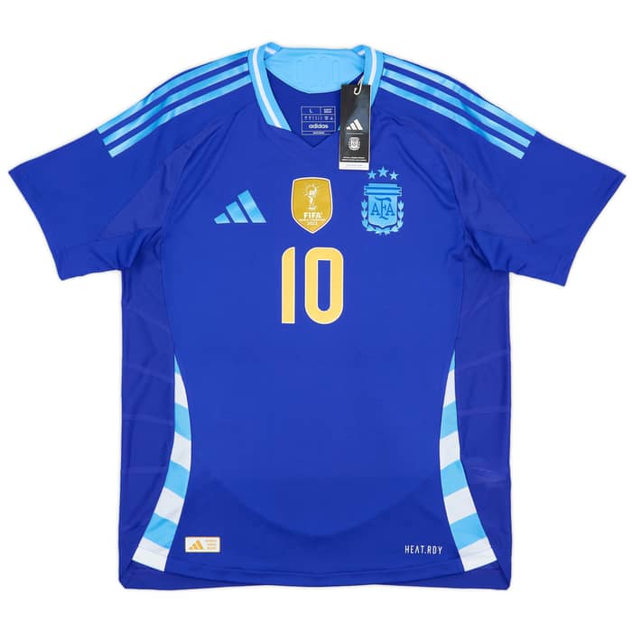 2024-25 Argentina Authentic Away Shirt Messi #10