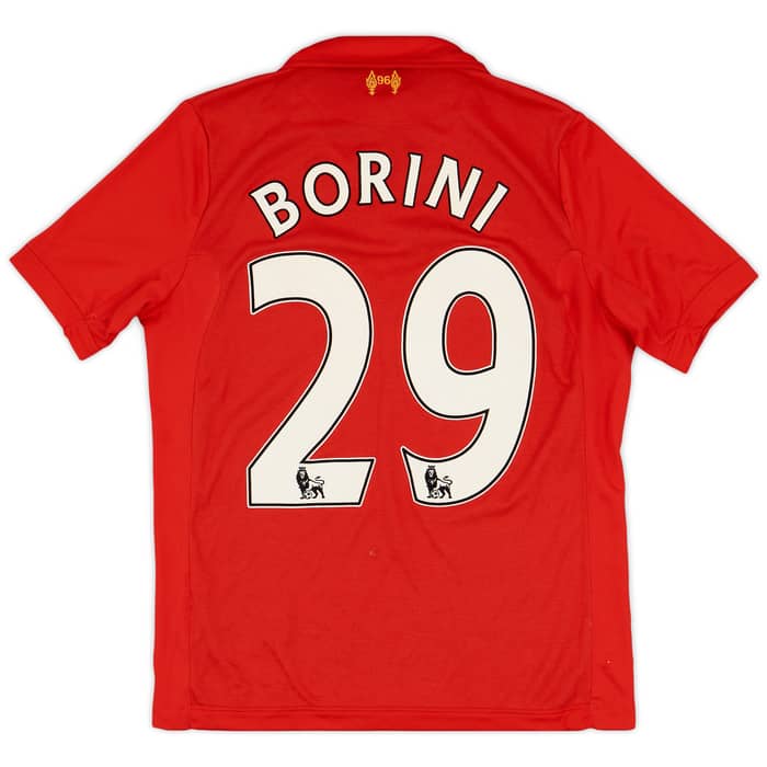 2012-13 Liverpool Home Shirt Borini #29 - 6/10 - (XL.Boys)