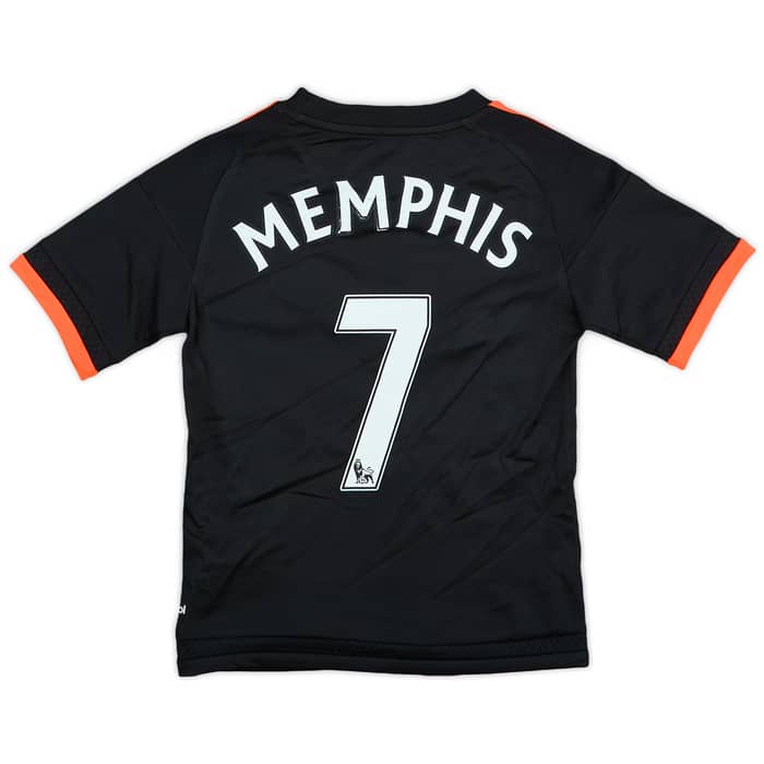 2015-16 Manchester United Third Shirt Memphis #7 - 7/10 - (7-8 Years)