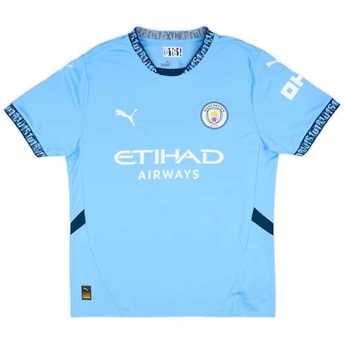 2024-25 Manchester City Women's Home Shirt Greenwood #5 (Unisex Fit) 