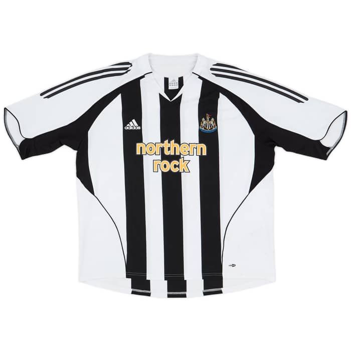 2005-07 Newcastle Home Shirt Solano #4 - 6/10 - (3XL)